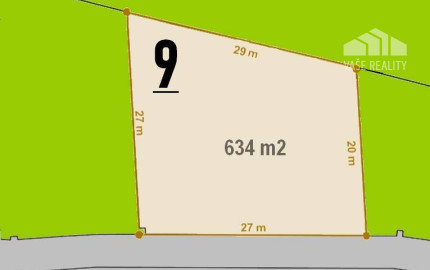PREDAJ STAVEBNÝ POZEMOK 634 M² BOROVCE /VODA, ELEKTRINA, KANALIZÁCIA/