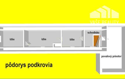 *REZERVOVANÉ*  4-izb rodinný dom s pozemkom 900 m²  - Moravany n/V