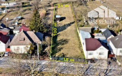 Na predaj: Stavebný pozemok 1950 m2 v obci Ostrov, časť Malé Orvište