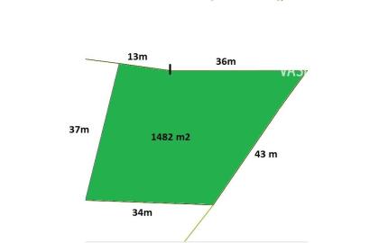 Rekreačný pozemok Dolná Súča - 1482 m2
