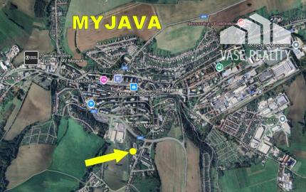 Stavebný pozemok 8900 m2 pre Developerský projekt Myjava Jablonská