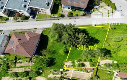 Stavebný pozemok 588m2 v Myjave - Ideálna lokalita pre Váš rodinný dom