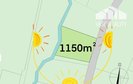 Na predaj Stavebný pozemok Horný Lieskov, 1150 m2