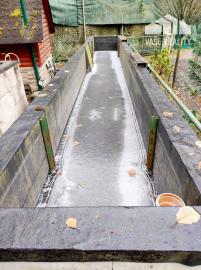 Murovaná chata v rekreačnej oblasti , Moravany nad Váhom - Výtoky