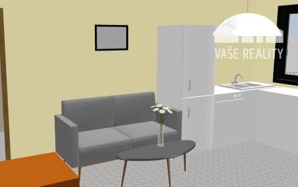 PREDAJ 1 IZB BYT 32 m² s balkónom 4,9 m², novostavba *holobyt* BANKA