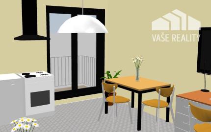 PREDAJ 1 IZB BYT 32 m² s balkónom 4,9 m², novostavba *holobyt* BANKA