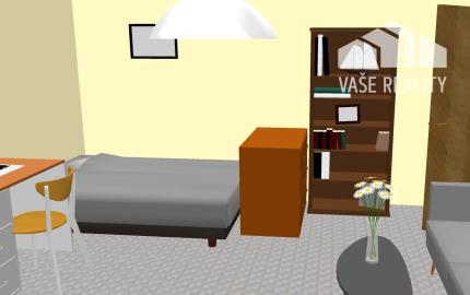 PREDAJ 1 IZB BYT 32 m² s balkónom 4,9 m², novostavba *holobyt* BANKA