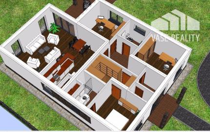 EXKLUZÍVNE*** Rodinný dom Košeca, NOVOSTAVBA NA KĽÚČ - pozemok 600 m2