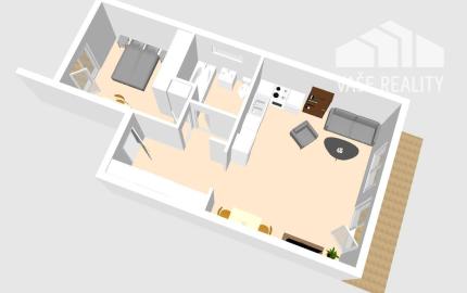 NA PREDAJ – 2-izbový byt 60 m2 v novostavbe RiverResort, Banka 