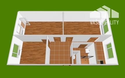 Na predaj krásny 3-izb. byt s balkónom, 84 m², Dunajská Streda,centrum