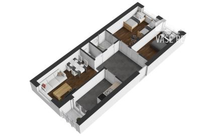 Na predaj vkusne zrekonštruovaný 3-izbový byt v Ilave – Kukučínova uli