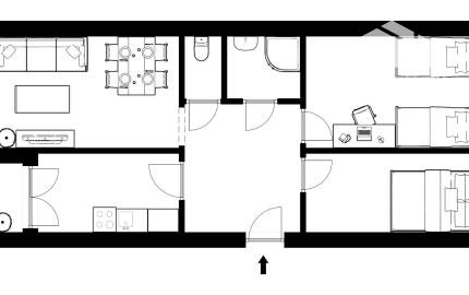 Na predaj vkusne zrekonštruovaný 3-izbový byt v Ilave – Kukučínova uli