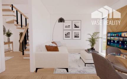 Prenájom 3-izbový byt - mezonet, Banka