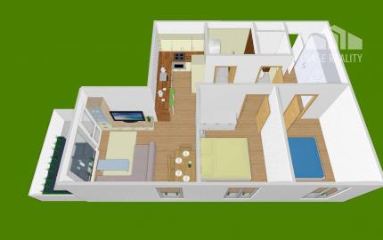 Krásny 3-izb. s balkónom, 71m².na Bajkalskej v Novom Ružinov