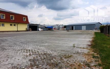 Priemyselný areál 11 000 m2 s montovanou halou 340 m2 - Nové Mesto n/V