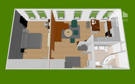 REZERVOVANÉ - krásny a štýlový 2-izbový byt, 59 m²,BA-Rastislavova ul.