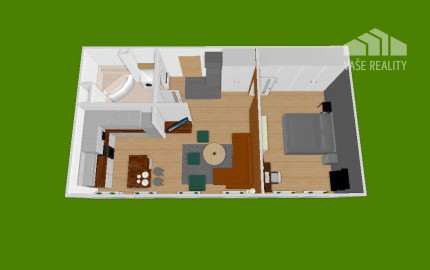 REZERVOVANÉ - krásny a štýlový 2-izbový byt, 59 m²,BA-Rastislavova ul.