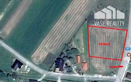 Pozemok 3376m2, na výstavbu rodinných domov - Ratnovce