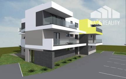 NOVOSTAVBA ! Dvojizbový byt 59 m2 s výhľadom na more ZADAR, Novalja