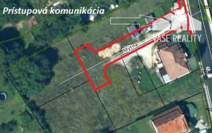 Stavebný pozemok o výmere 756 m2 v súkromnej štvrti - Stará Turá