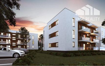 PREDAJ 3 IZB BYT 69,29 m² + balkón 4,89 m², novostavba *holobyt* BANKA