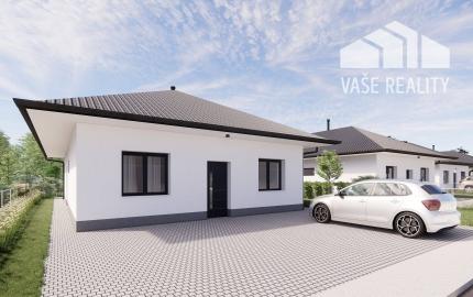 SKVELÁ CENA! NOVOSTAVBA 100 M2 BUNGALOV 4+1 *TYP 1* S POTOKOM, PRAŠNÍK