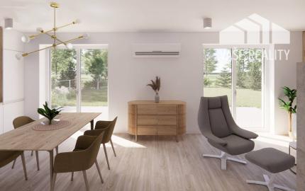 SKVELÁ CENA! NOVOSTAVBA 100 M2 BUNGALOV 4+1 *TYP 1* S POTOKOM, PRAŠNÍK