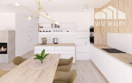 SKVELÁ CENA! NOVOSTAVBA 100 M2 BUNGALOV 4+1 *TYP 1* S POTOKOM, PRAŠNÍK