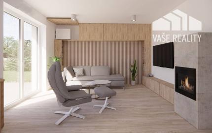 SKVELÁ CENA! NOVOSTAVBA 100 M2 BUNGALOV 4+1 *TYP 1* S POTOKOM, PRAŠNÍK