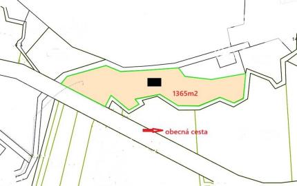 Rekreačný pozemok s chatou so súpisným číslom, Moravany nad Váhom