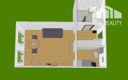 Štýlový 1-izbový byt v novostavbe s parkovacím miestom – Partizánske, 