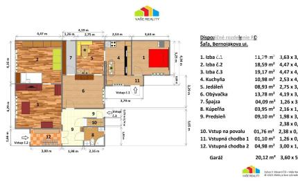 Priestranný rodinný dom s veľkým pozemkom – Bernolákova, Šaľa  