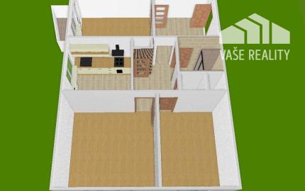 Na predaj novozrekonštruovaný 3-izb. byt s balkónom, 76 m², J. Smreka