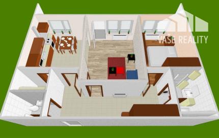 Krásny 2-izbový byt s lodžiou, 75 m²,Tomášikova ul, od 02/26