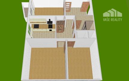 Na predaj novozrekonštruovaný 3-izb. byt s balkónom, 76 m², J. Smreka