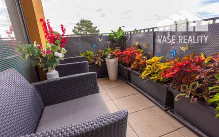 Výnimočný 3-izbový apartmán s balkónom, 71 m², Nový Ružinov