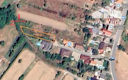 Stavebný pozemok 1052m2 - Ratnovce