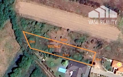 Stavebný pozemok 1052m2 - Ratnovce