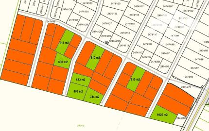 STAVEBNÝ POZEMOK 638 m2 PIEŠŤANY - DRAHOVCE, Jozefov dvor