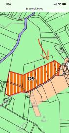 Veľký rekreačný pozemok v obci Zubák,  3611 m2