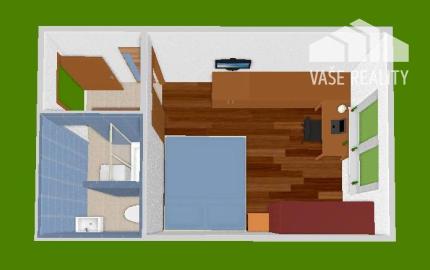 Na prenájom garsónka 20 m², Čmelíkova ul. Ružinov, od 27.01.2026