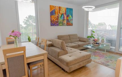 Výnimočný 3-izbový apartmán s balkónom, 71 m², Nový Ružinov