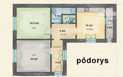 Zrekonštruovaný rodinný dom v srdci obce Veselé | okr. Piešťany