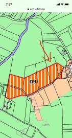 Veľký rekreačný pozemok v obci Zubák,  3611 m2