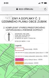 Veľký rekreačný pozemok v obci Zubák,  3611 m2