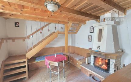 Rekreačný dom – murovaná chata s krbom, kanalizáciou a novou strechou, Dobrá Voda