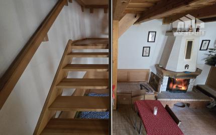 Rekreačný dom – murovaná chata s krbom, kanalizáciou a novou strechou, Dobrá Voda