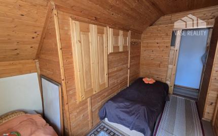 Rekreačný dom – murovaná chata s krbom, kanalizáciou a novou strechou, Dobrá Voda