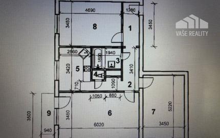 Predám 3 izbový byt Ilava, SNP - 80 m2