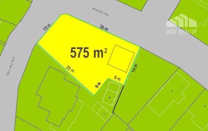 STAVEBNÝ POZEMOK S POVOLENÍM – ZAČNITE STAVAŤ OKAMŽITE (Piešťany, 575 m²)